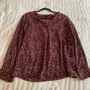 Banana Republic Speckled Blouse